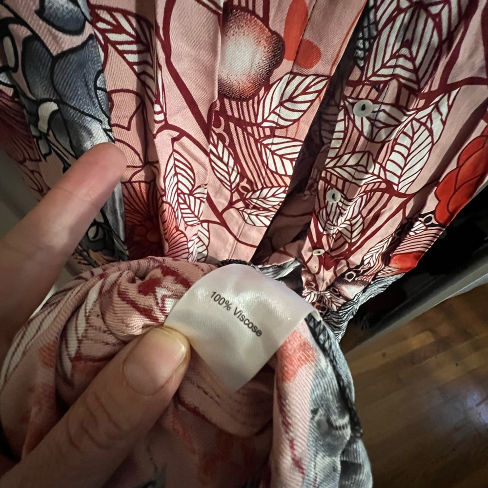 Maxi viscose dress - Picture 7 of 8